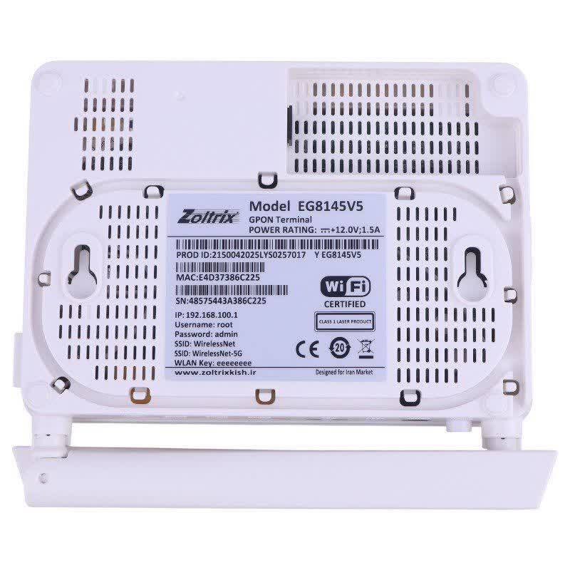 مودم روتر فیبر نوری زولتریکس EG8145V5 - 6