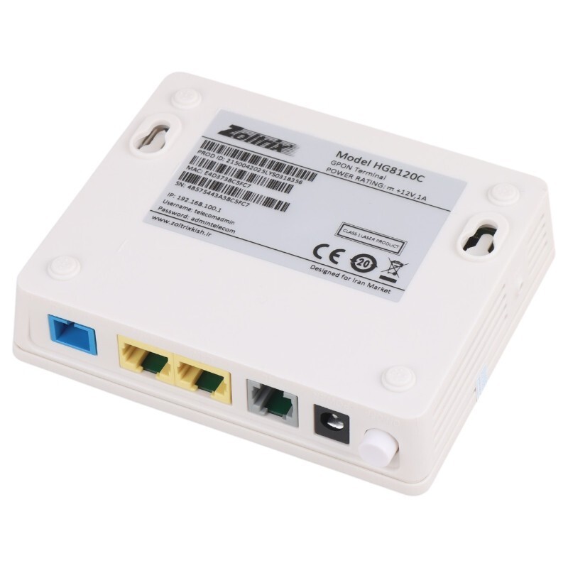 مودم روتر فیبر نوری زولتریکس HG8120C - 6