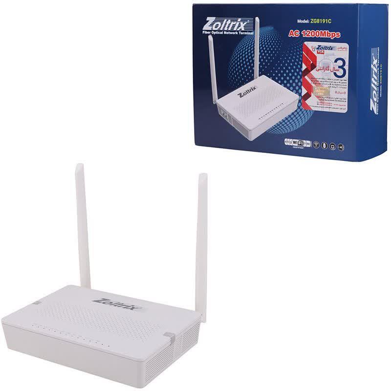 مودم روتر فیبر نوری زولتریکس ZG8191C