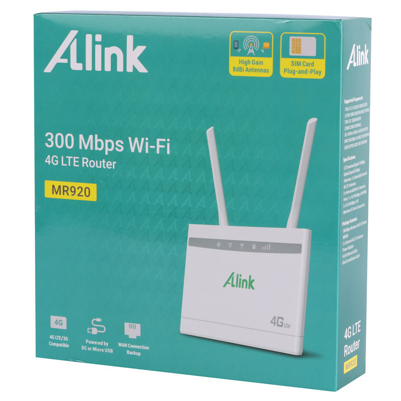 مودم روتر سیمکارتی 4G LTE ای لینک MR920 - 2