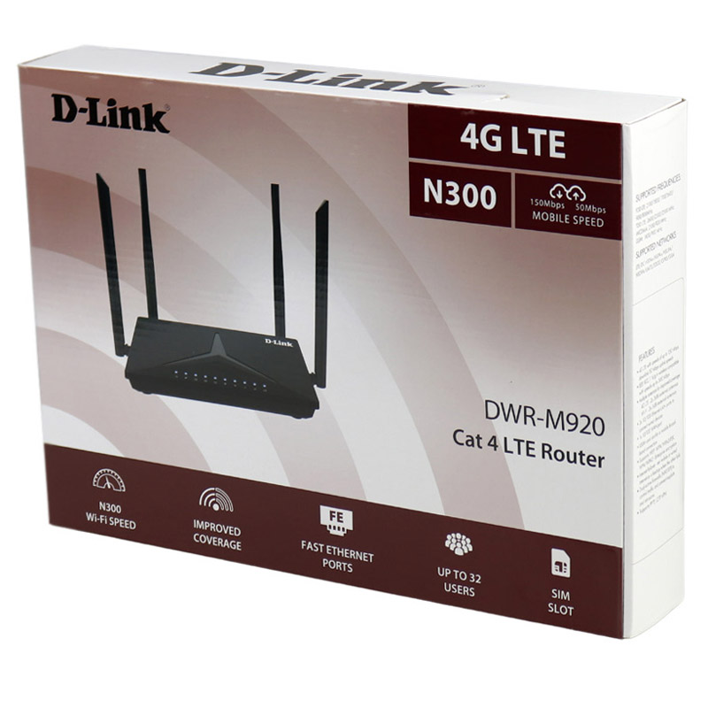 مودم روتر سیمکارتی 4G LTE دی لینک DWR-M920 - 2
