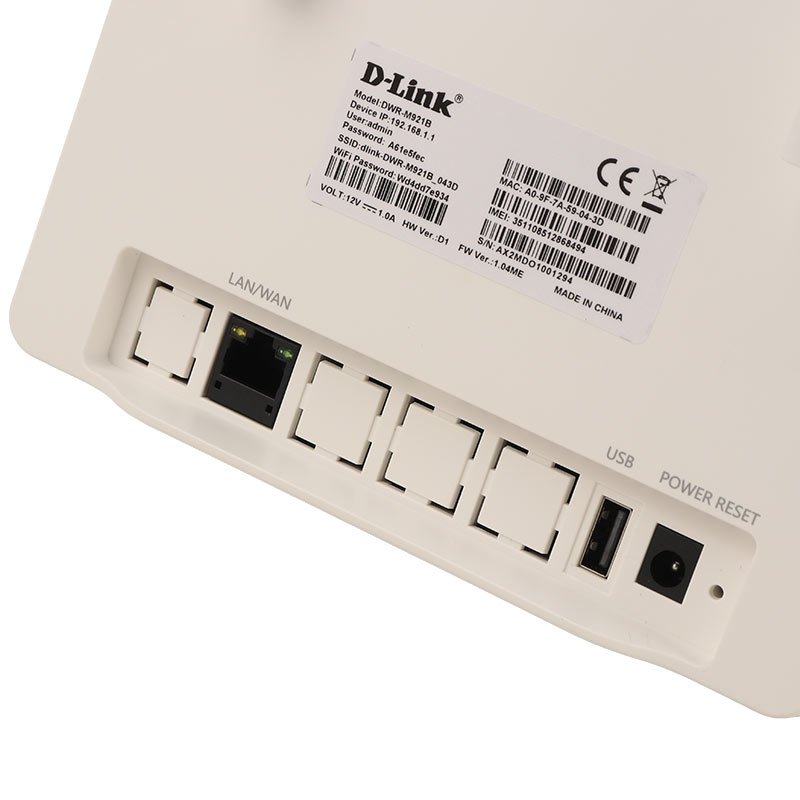 مودم روتر سیمکارتی 4G LTE دی لینک DWR-M921B - 4