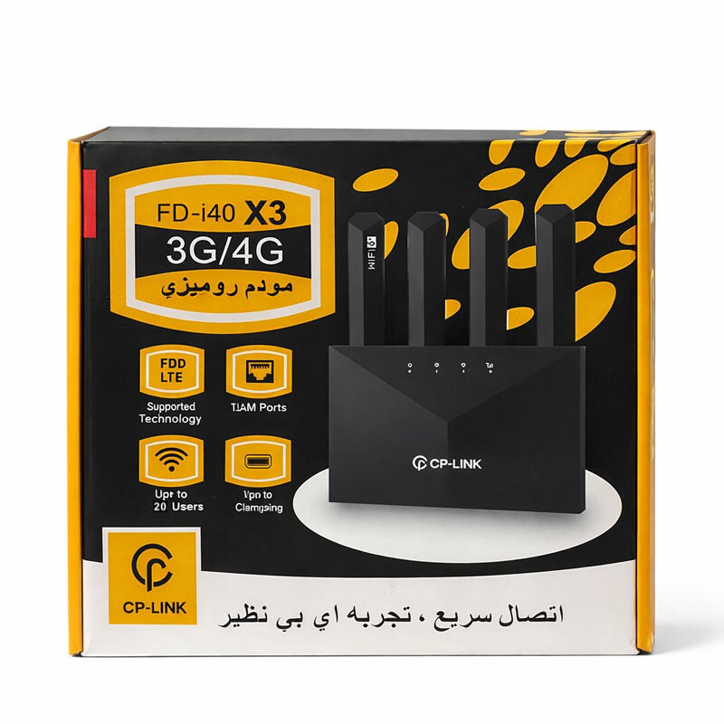 مودم روتر سیمکارتی 4G LTE سی پی لینک FD-I40 X3 - 5