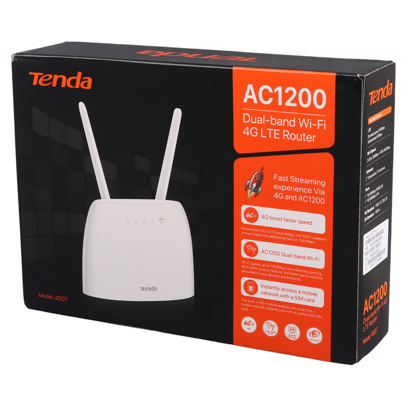 مودم روتر سیمکارتی 4G LTE تندا 4G07 - 2