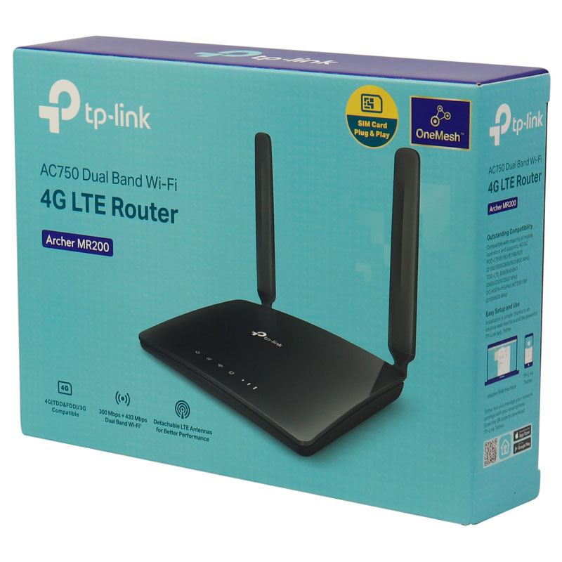 مودم روتر سیمکارتی 4G LTE تی پی لینک Archer MR200 - 2