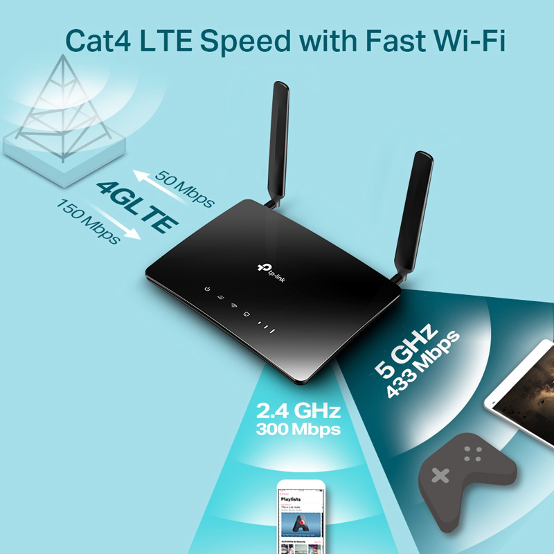 مودم روتر سیمکارتی 4G LTE تی پی لینک Archer MR200 - 7