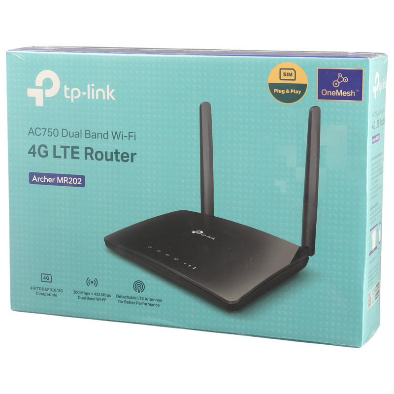 مودم روتر سیمکارتی 4G LTE تی پی لینک Archer MR202 - 2