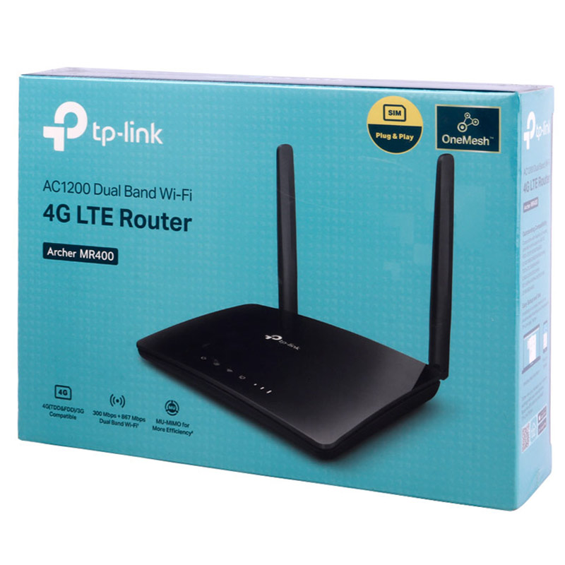 مودم روتر سیمکارتی 4G LTE تی پی لینک Archer MR400 - 2