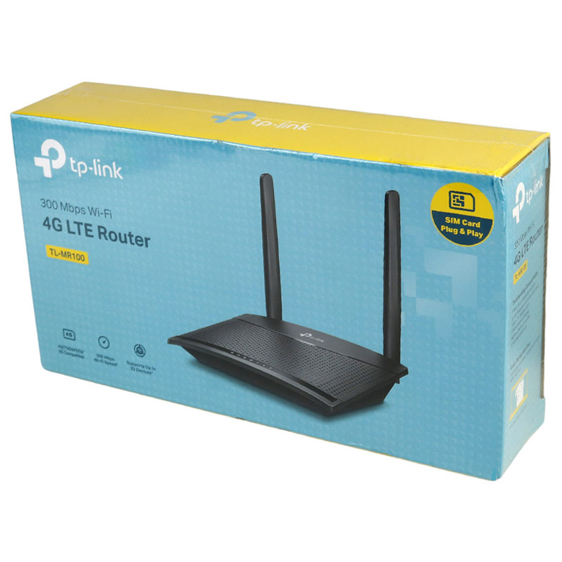 مودم روتر سیمکارتی 4G LTE تی پی لینک TL-MR100 - 2