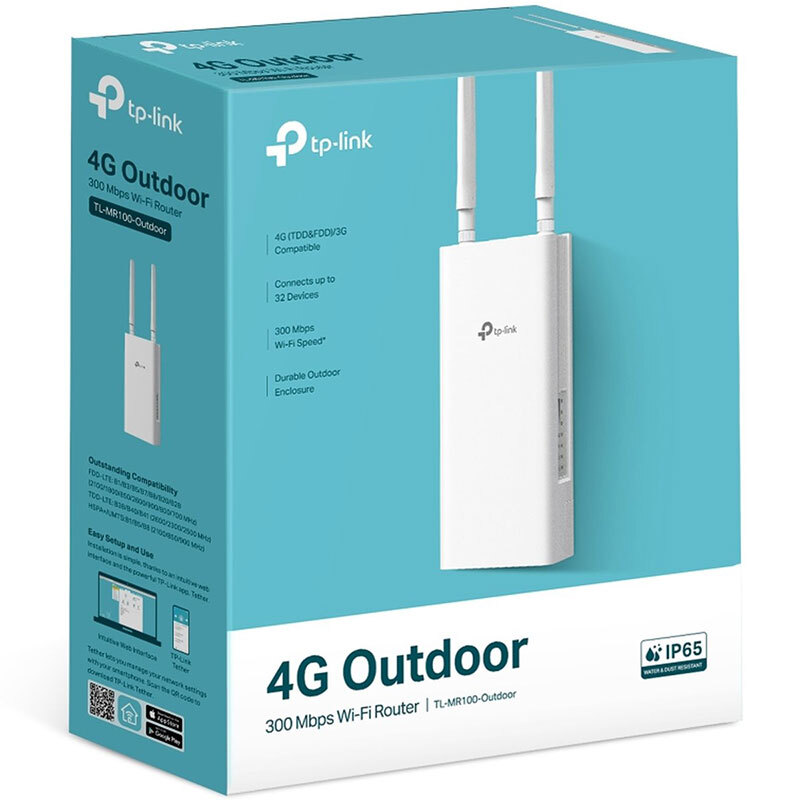 مودم روتر سیمکارتی 4G LTE تی پی لینک TL-MR100-Outdoor - 2