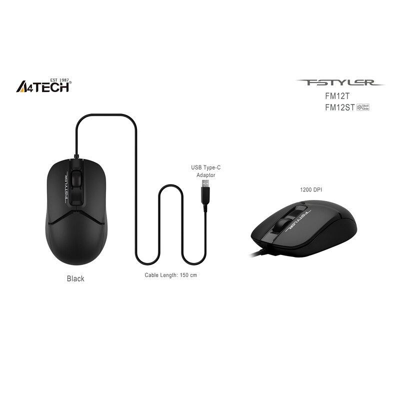 موس ای فورتک FM12ST - 6