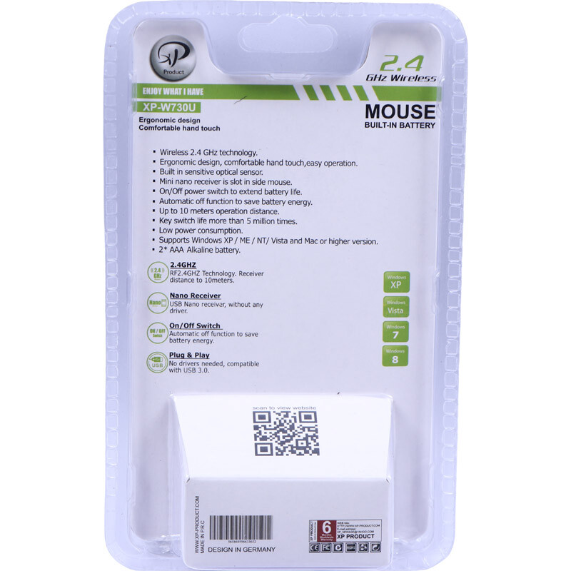 موس بی سیم ایکس پی پروداکت XP-W730U - 2