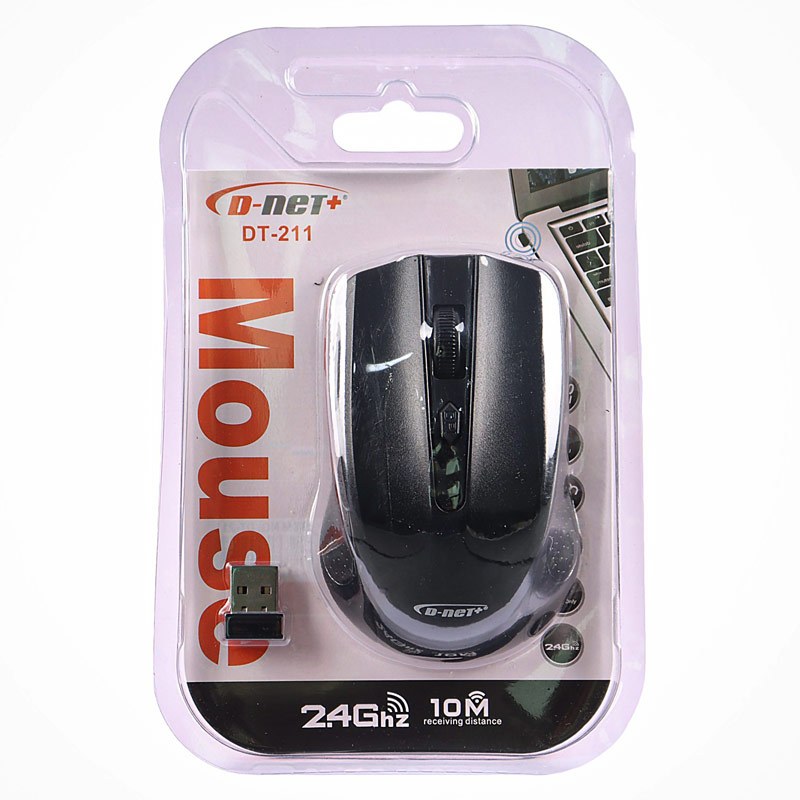 موس بی سیم دی نت پلاس DT-211 - 2