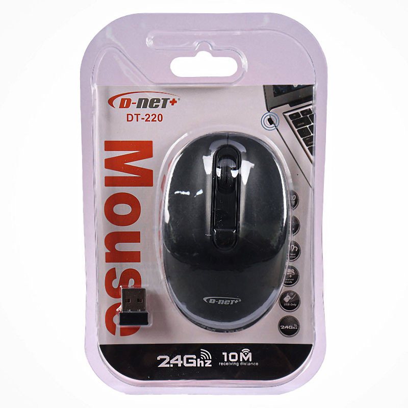 موس بی سیم دی نت پلاس DT-220 - 2
