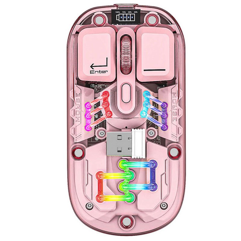 موس بی سیم فشن XWD118 M08 RGB - 3