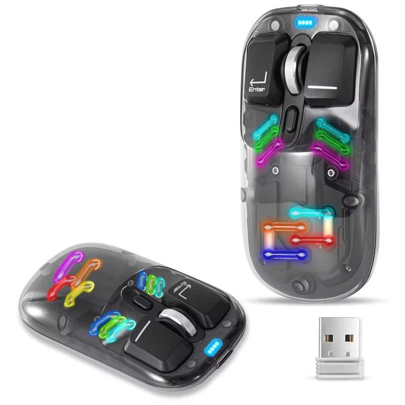 موس بی سیم فشن XWD118 M08 RGB - 5