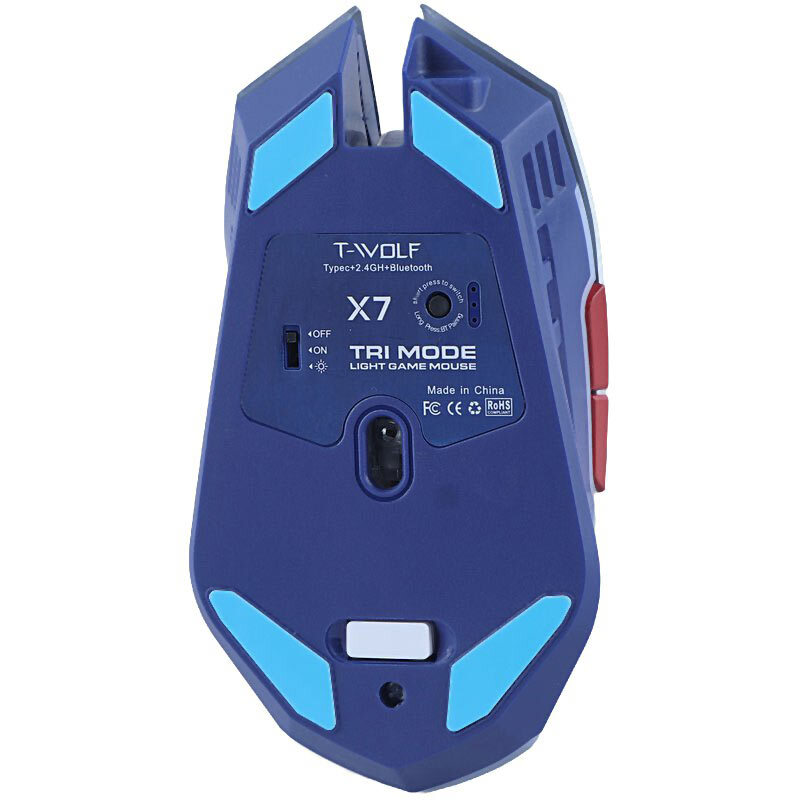 موس بی سیم گیمینگ تی ولف X7 - 7