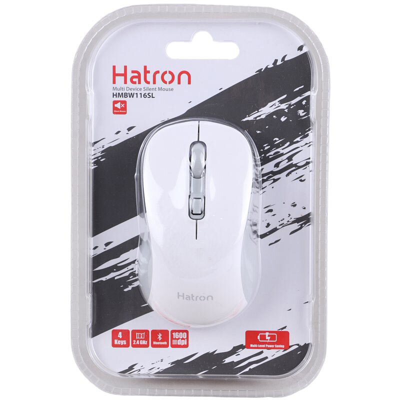 موس بی سیم هترون HMBW116SL - 2