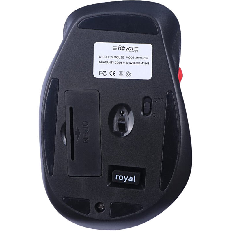 موس بی سیم رویال MW-208 کد 1 - 4