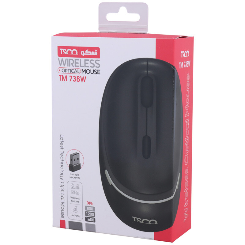 موس بی سیم تسکو TM 738W - 2
