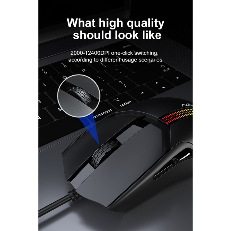 موس گیمینگ آئولا Wind F813 Pro - 5