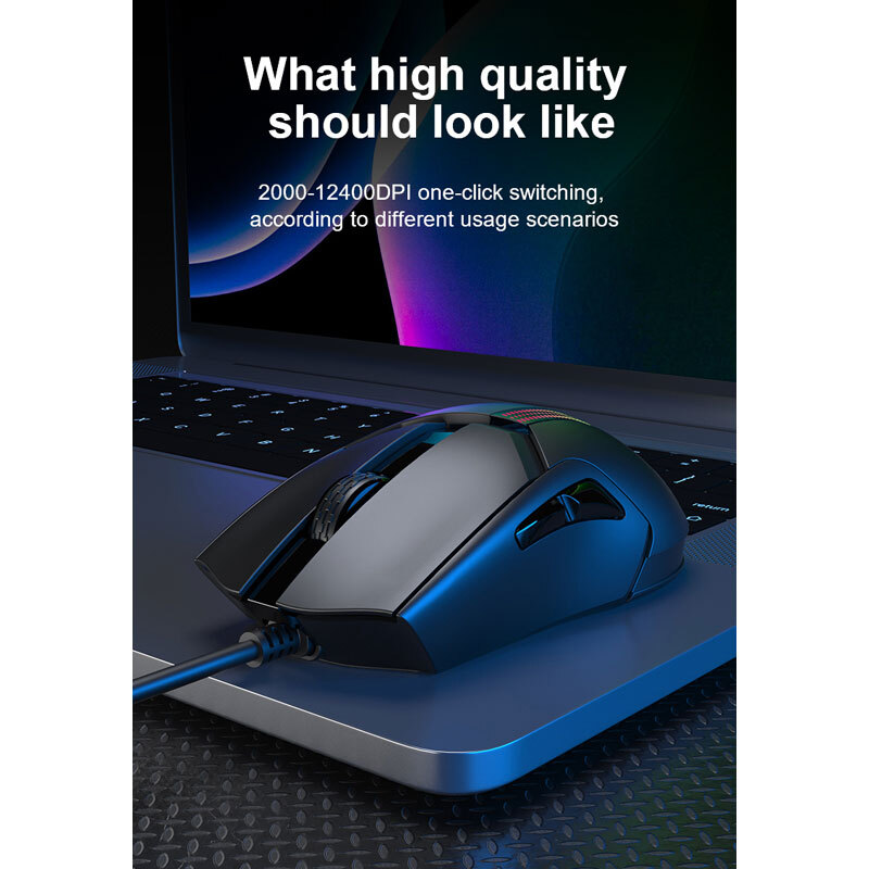 موس گیمینگ آئولا Wind F813 Pro - 7