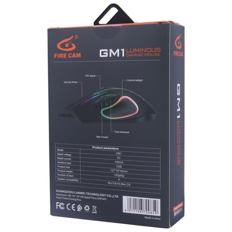 موس گیمینگ فایر کم GM1 - 8