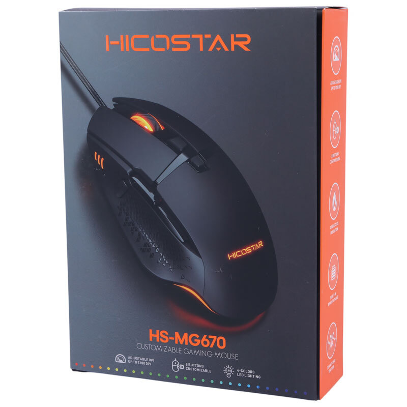 موس گیمینگ هایکو استار HS-MG670 - 7