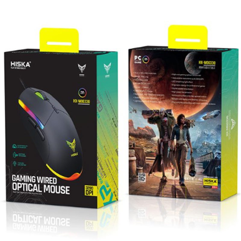 موس گیمینگ هیسکا HX-MOG330 - 7