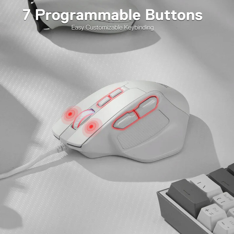 موس گیمینگ ردراگون BULLSEYE M806 RGB - 8