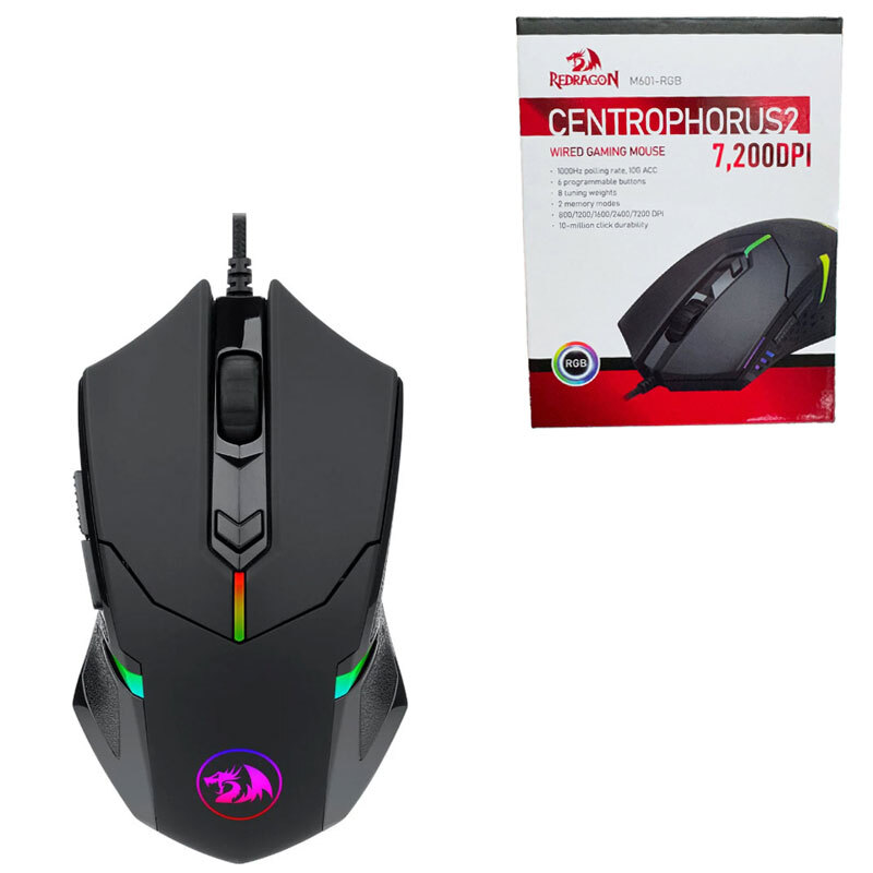 موس گیمینگ ردراگون Centrophorus 2 M601