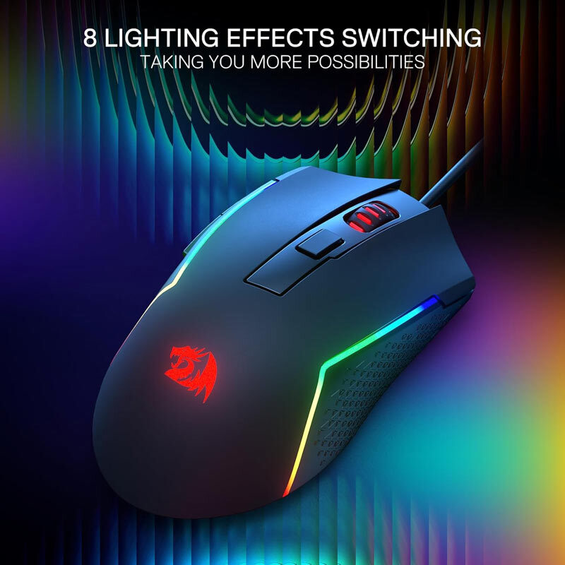 موس گیمینگ ردراگون M616 Trident Lite RGB - 8