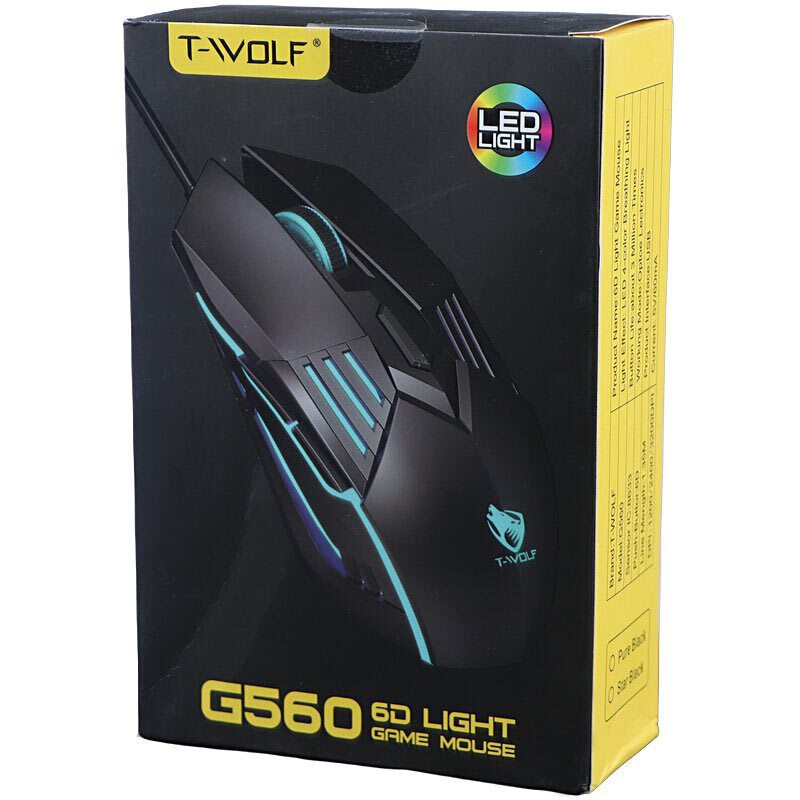 موس گیمینگ تی ولف G560 - 7