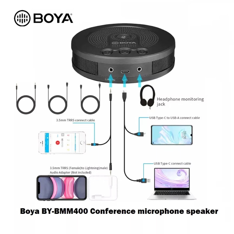 میکروفون کندانسور Boya BY-BMM400 - 2