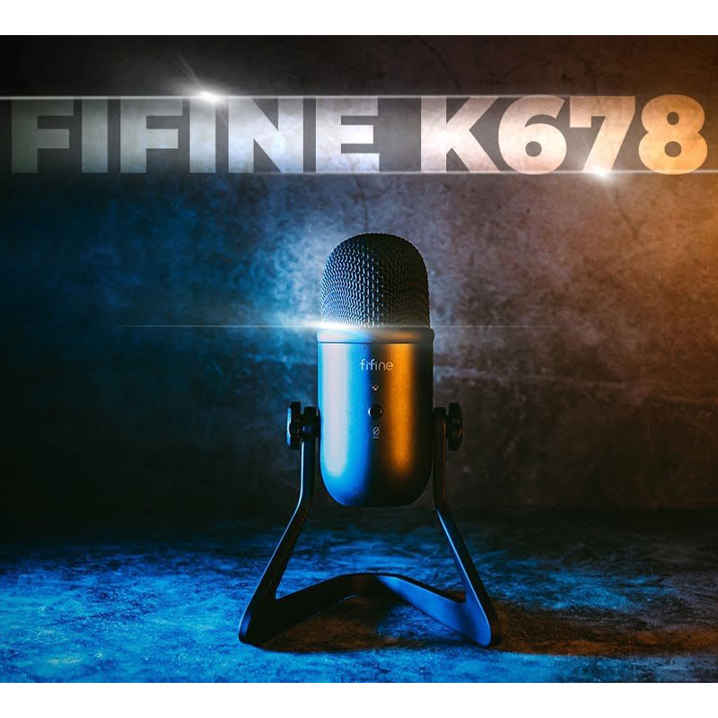 میکروفون کندانسور Fifine K678 - 5