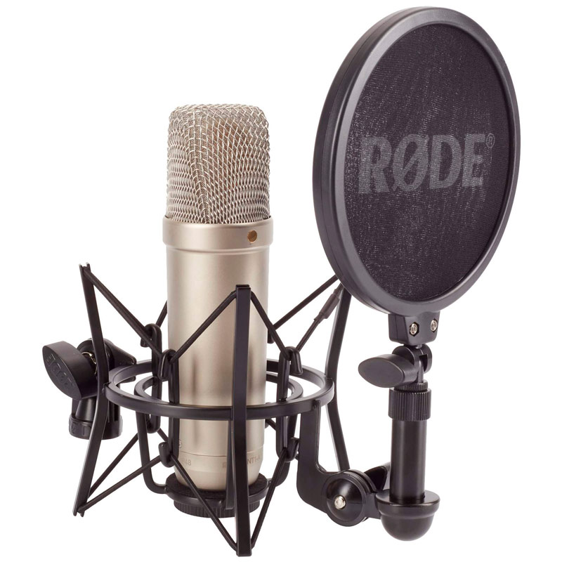میکروفون کندانسور Rode NT1-A + پاپ فیلتر - 6