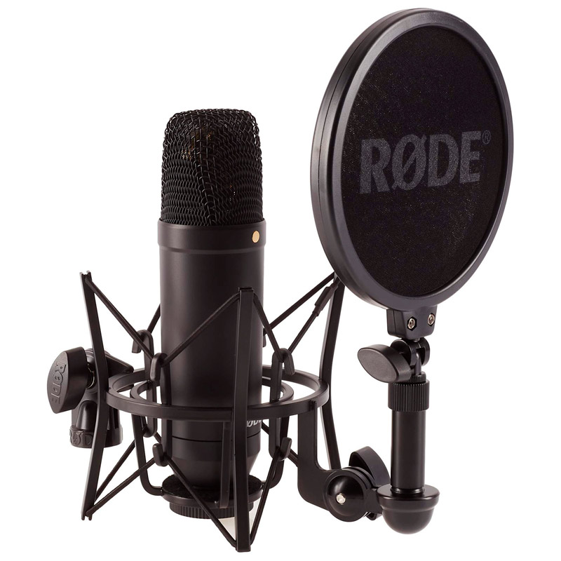 میکروفون کندانسور Rode NT1 + پاپ فیلتر - 4