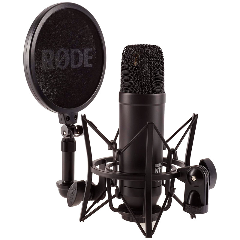 میکروفون کندانسور Rode NT1 + پاپ فیلتر - 7
