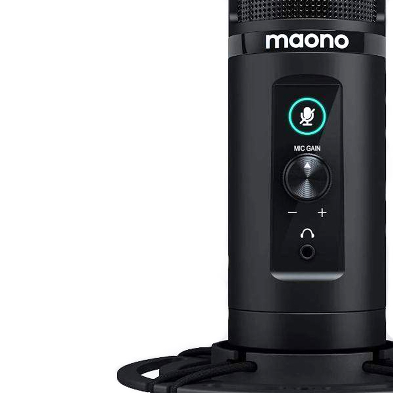 میکروفون کندانسور و پایه لرزشگیر Maono AU-PM422 + پاپ فیلتر - 7
