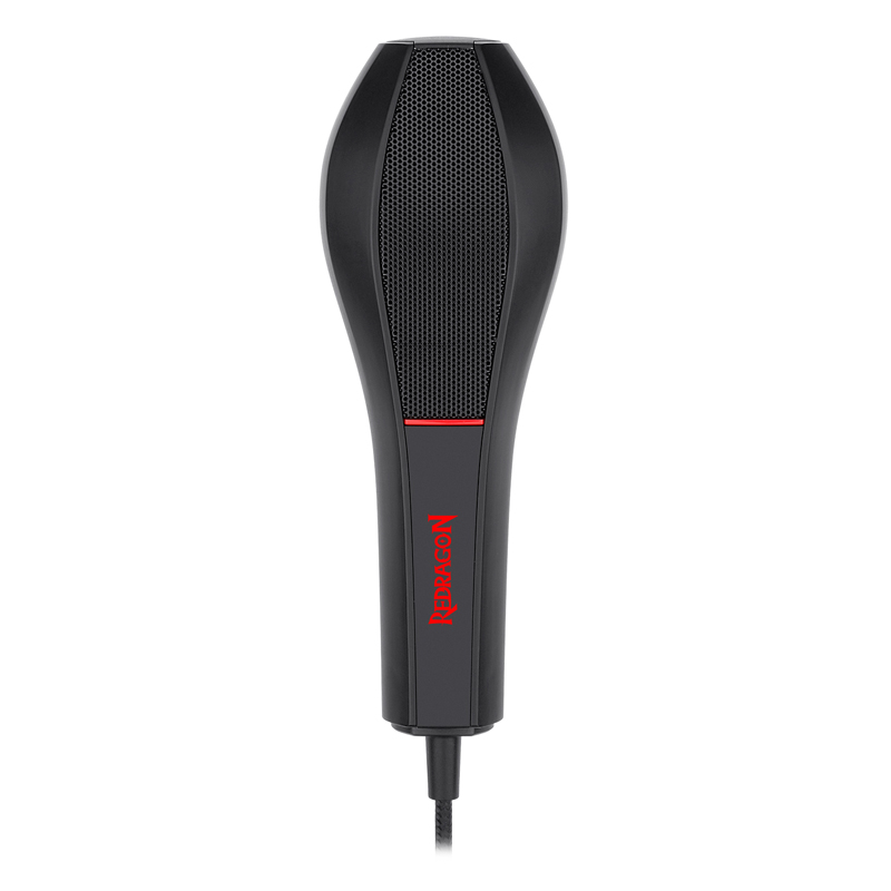 میکروفون کندانسور و پایه لرزشگیر Redragon Quasar 2 GM200-1 + پاپ فیلتر - 5
