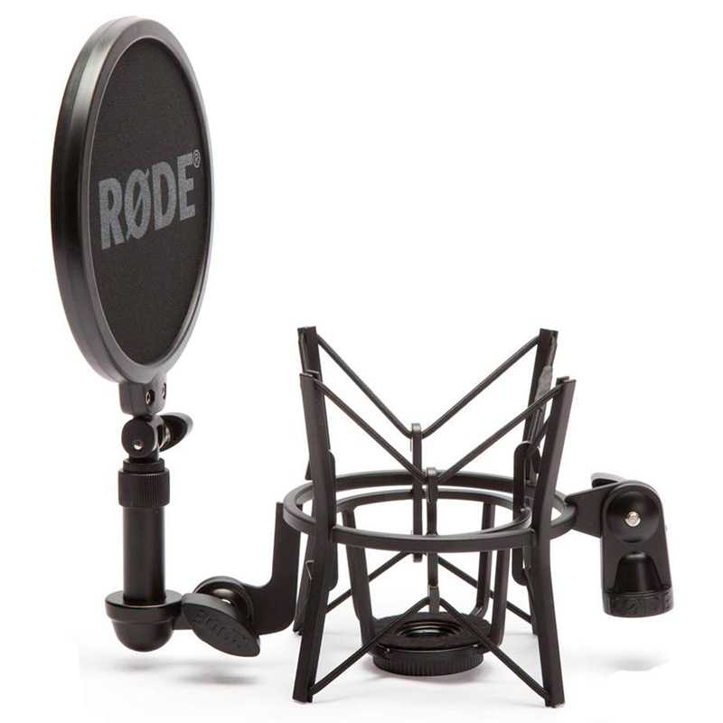 میکروفون کندانسور و پایه لرزشگیر Rode NT2-A + پاپ فیلتر - 4