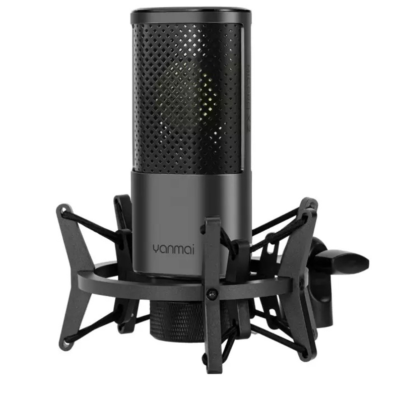میکروفون کندانسور و پایه لرزشگیر Yanmai Micpro X2 + پاپ فیلتر - 4