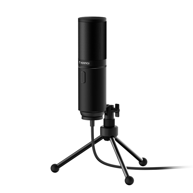 میکروفون کندانسور و پایه لرزشگیر Yanmai Q9 Plus + پاپ فیلتر - 6