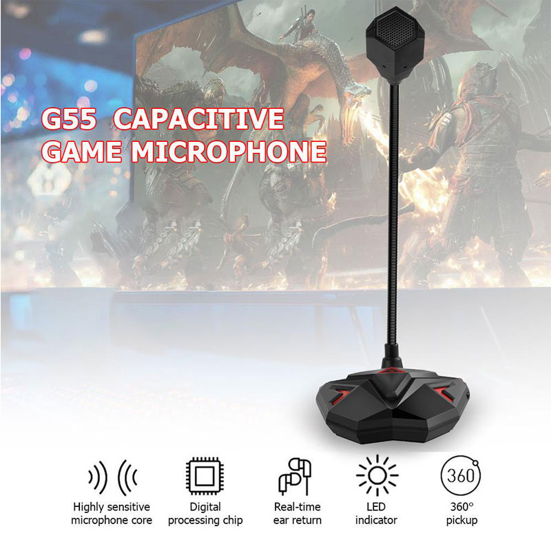 میکروفون رومیزی گیمینگ Yanmai G55 - 8