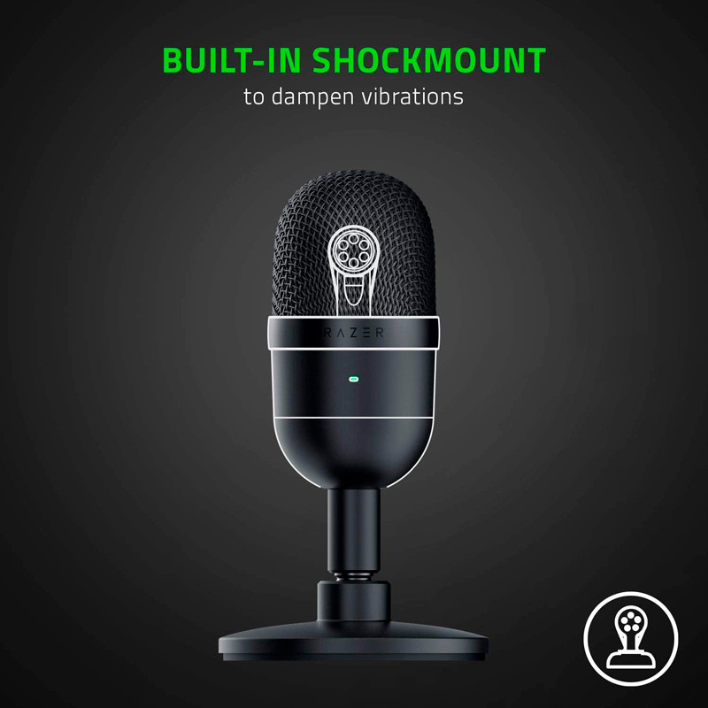 میکروفون رومیزی کندانسر Razer Seiren Mini - 4