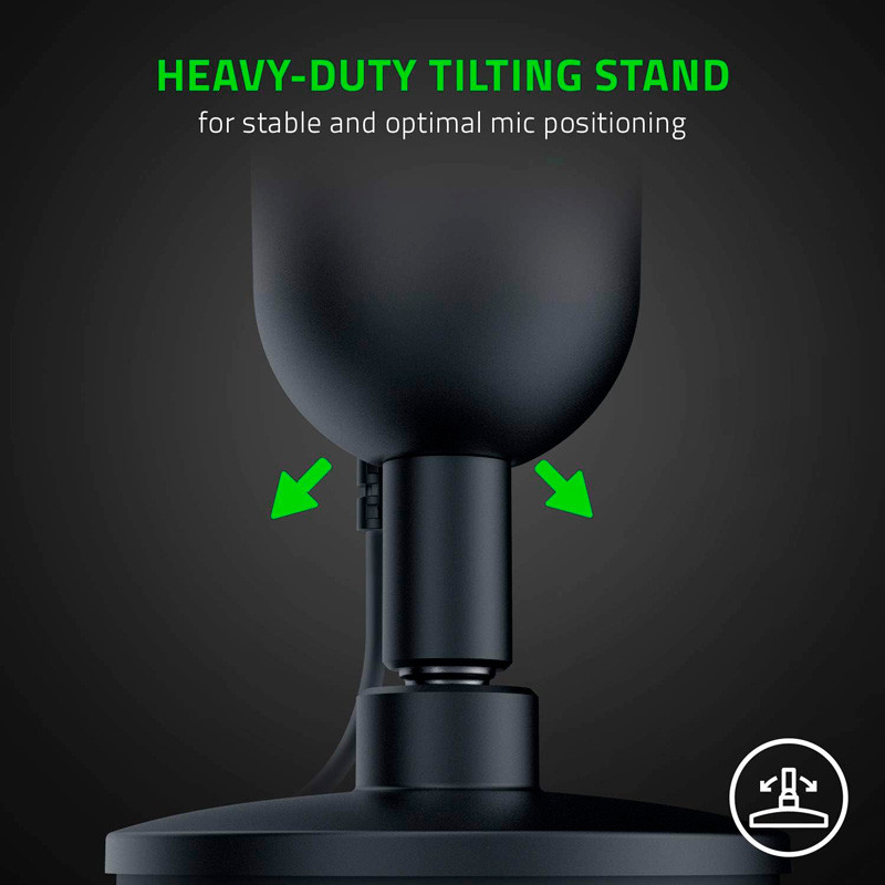 میکروفون رومیزی کندانسر Razer Seiren Mini - 6
