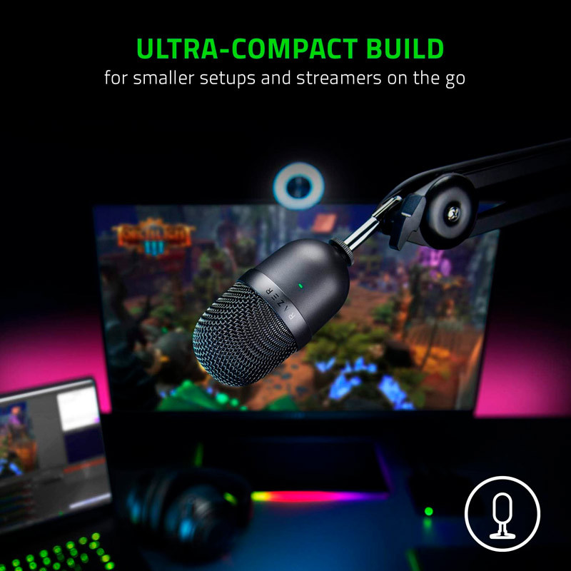 میکروفون رومیزی کندانسر Razer Seiren Mini - 8