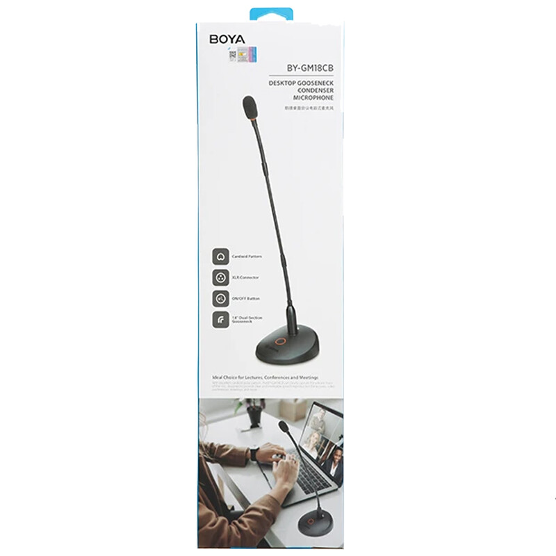 میکروفون رومیزی کندانسور Boya BY-GM18CB - 7