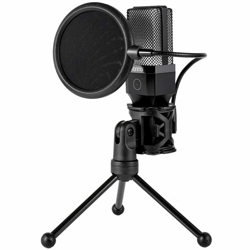 میکروفون رومیزی کندانسور Yanmai X1R RGB - 3