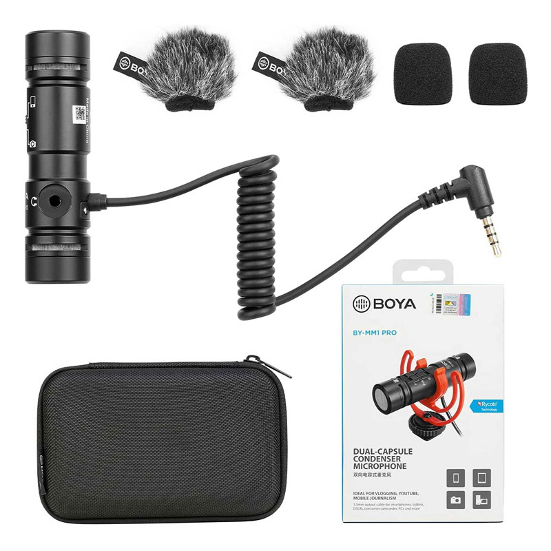 میکروفون شاتگان Boya BY-MM1 PRO - 5